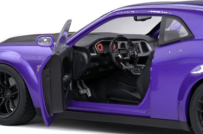 Dodge Challenger SRT Hellcat Redeye Widebody Plum Crazy 2020 1:18 Scale Diecast Model Car – Solido
