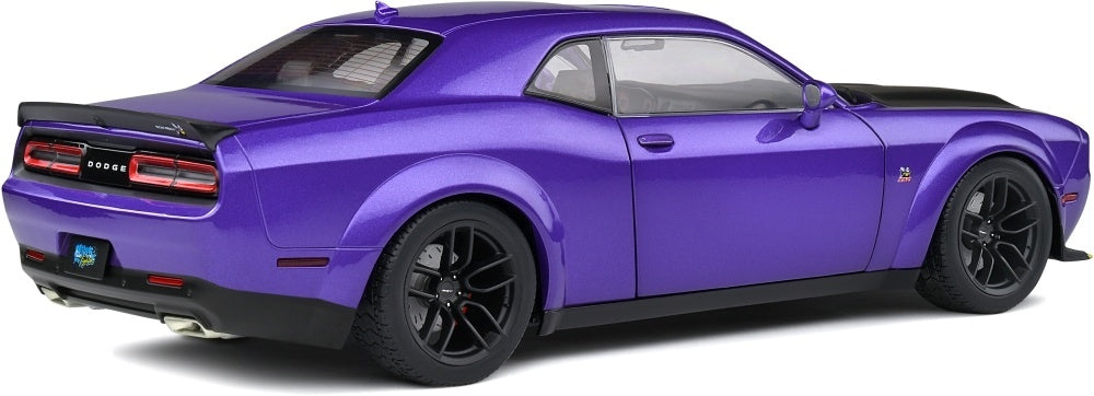 Dodge Challenger SRT Hellcat Redeye Widebody Plum Crazy 2020 1:18 Scale Diecast Model Car – Solido