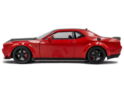 Dodge Challenger Demon Tor Red 2023 1:18 Scale Diecast Model Car – Solido