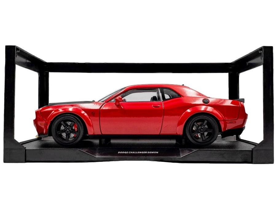 Dodge Challenger Demon Tor Red 2023 1:18 Scale Diecast Model Car – Solido