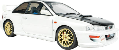 Subaru Impreza 22B Solido Works White 1998 1:18 Scale Diecast Car – Solido