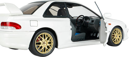 Subaru Impreza 22B Solido Works White 1998 1:18 Scale Diecast Car – Solido