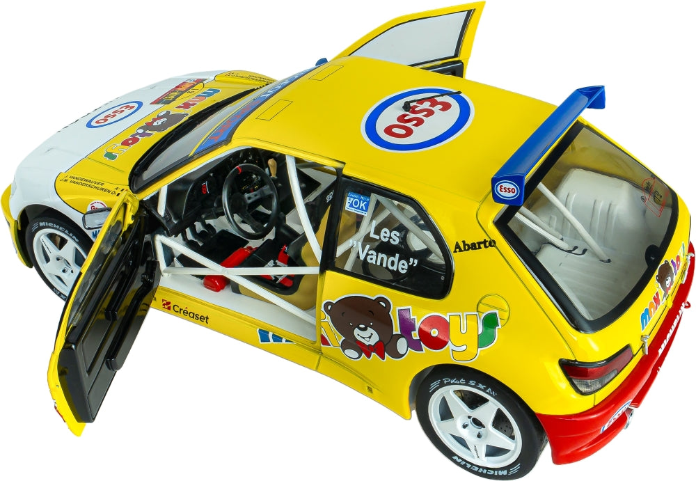 Peugeot 306 Maxi #12 Vandewauver J.M. Vanderschuren Rally Du Condroz 1997 1:18 Scale Diecast Car – Solido