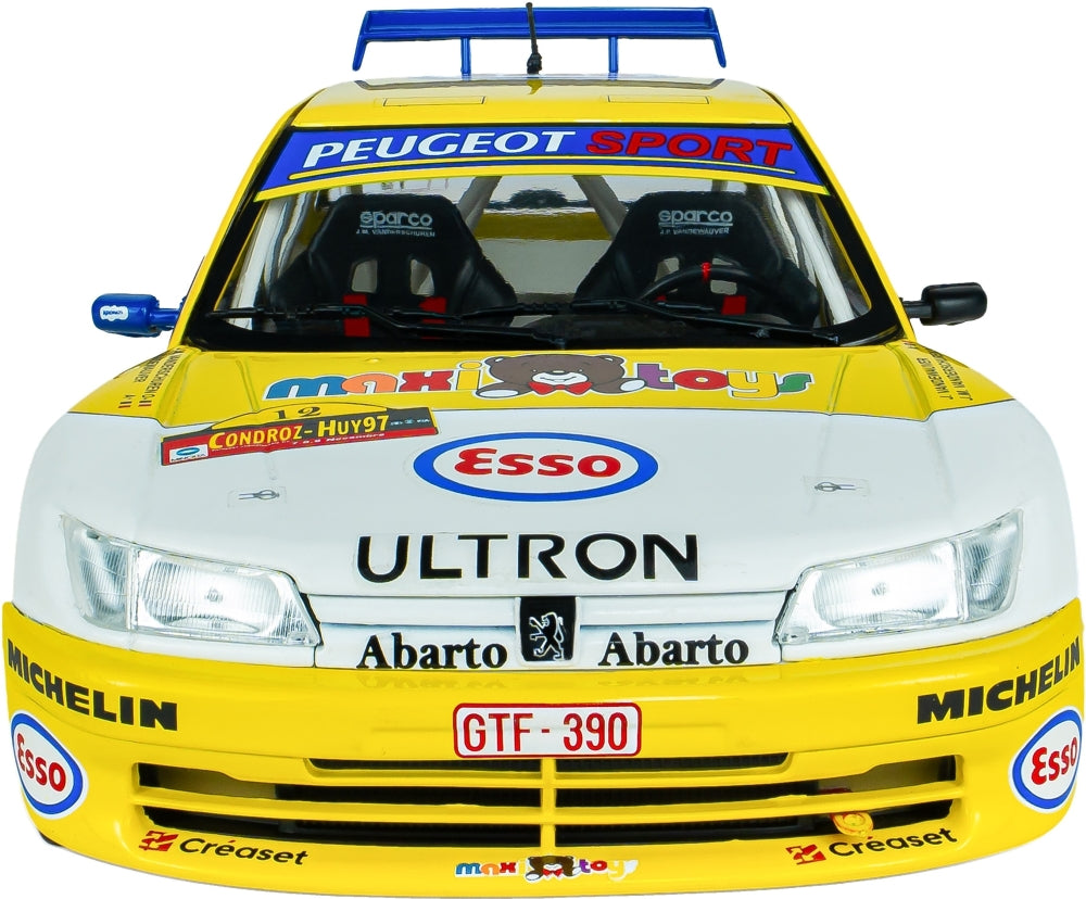 Peugeot 306 Maxi #12 Vandewauver J.M. Vanderschuren Rally Du Condroz 1997 1:18 Scale Diecast Car – Solido