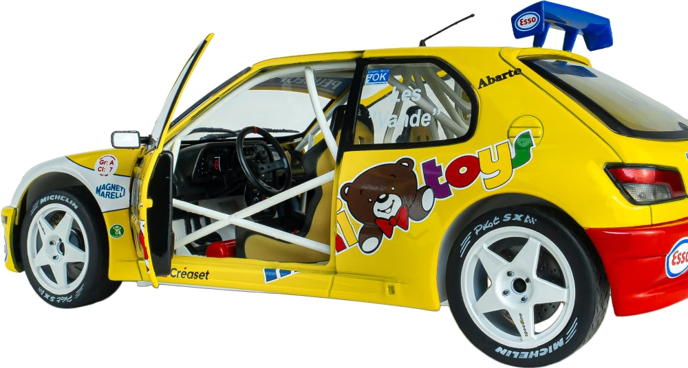 Peugeot 306 Maxi #12 Vandewauver J.M. Vanderschuren Rally Du Condroz 1997 1:18 Scale Diecast Car – Solido