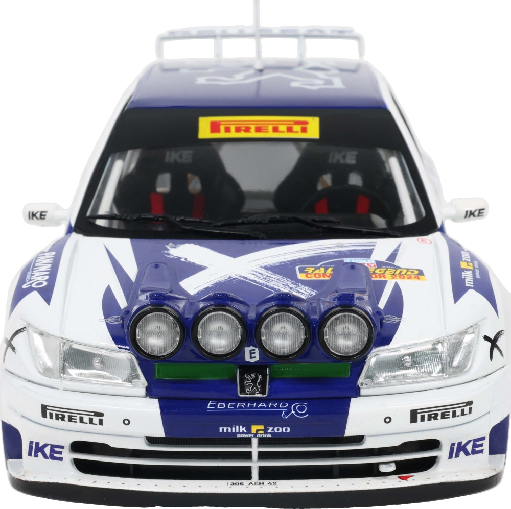 Peugeot 306 Maxi #5 Rallylegend 2024 Delecour/Roche 1:18 Scale Diecast Car – Solido