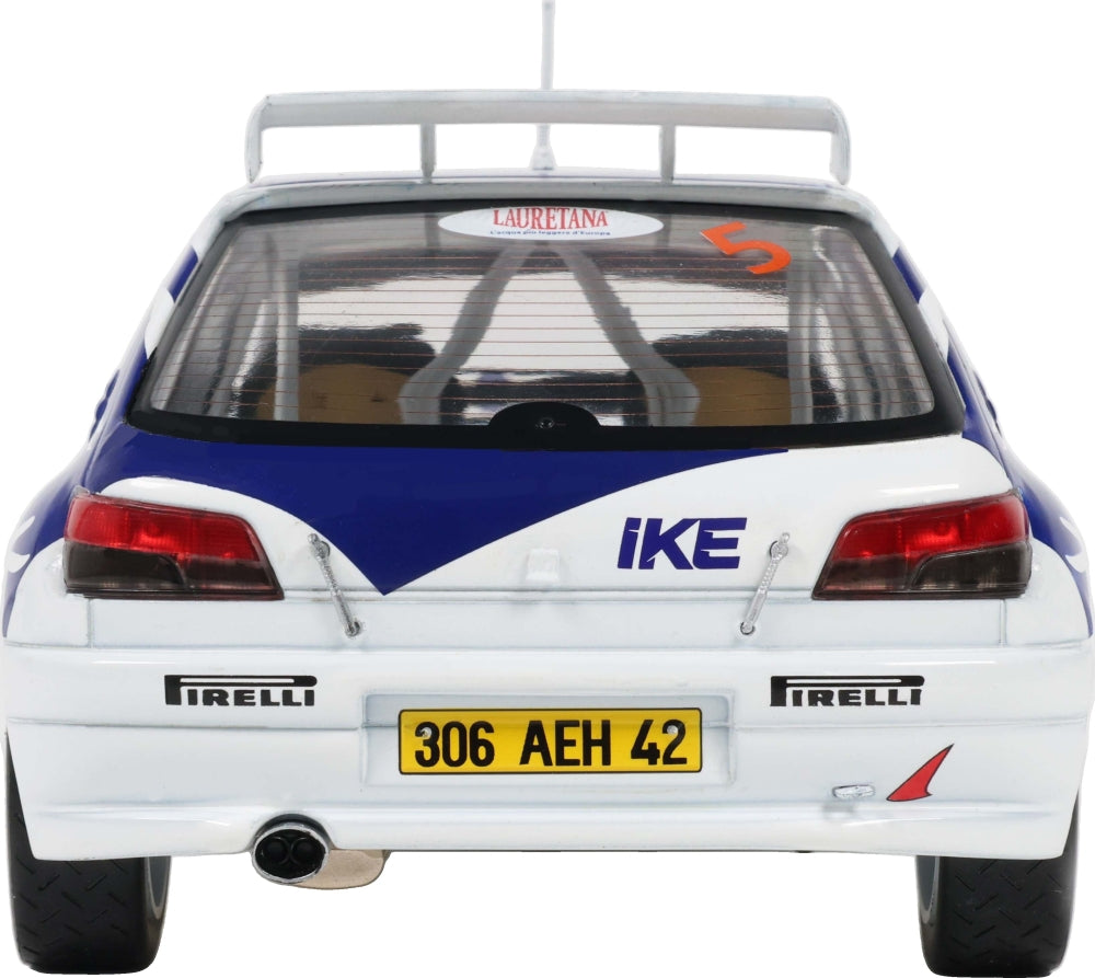 Peugeot 306 Maxi #5 Rallylegend 2024 Delecour/Roche 1:18 Scale Diecast Car – Solido