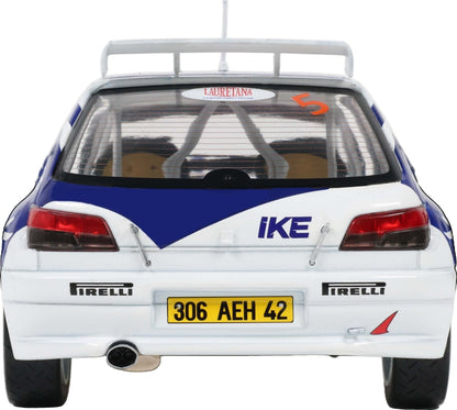 Peugeot 306 Maxi #5 Rallylegend 2024 Delecour/Roche 1:18 Scale Diecast Car – Solido
