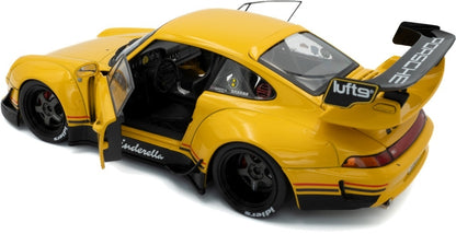 RWB Bodykit Cinderella Yellow 2020 1:18 Scale Diecast Model Car – Solido