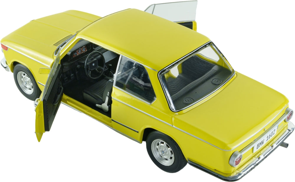 BMW 1602 Gulf Yellow 1973 1:18 Scale Diecast Car – Solido