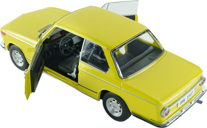 BMW 1602 Gulf Yellow 1973 1:18 Scale Diecast Car – Solido