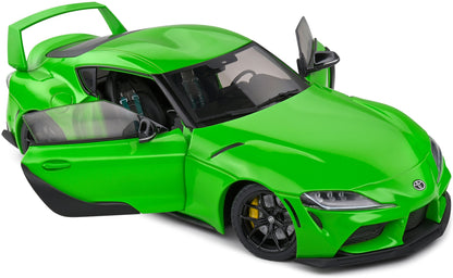 Toyota GR Supra Solido Works Wasabi Custom 2023 1:18 Scale Diecast Model Car – Solido