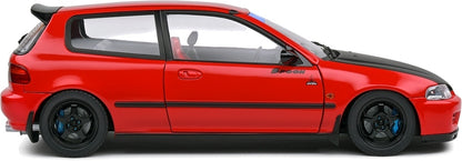 Honda Civic (EG6) Spoon Version Red 1991 1:18 Scale Diecast Model Car – Solido