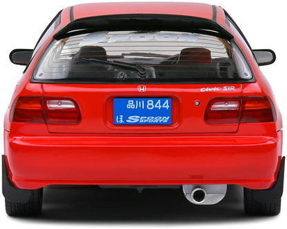 Honda Civic (EG6) Spoon Version Red 1991 1:18 Scale Diecast Model Car – Solido