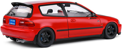 Honda Civic (EG6) Spoon Version Red 1991 1:18 Scale Diecast Model Car – Solido