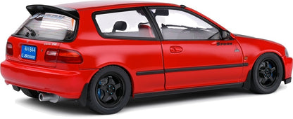 Honda Civic (EG6) Spoon Version Red 1991 1:18 Scale Diecast Model Car – Solido