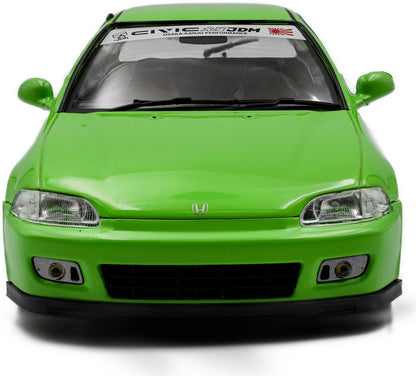 Honda Civic (EG6) Solido Works Neon Green 1991 1:18 Scale Diecast Model Car – Solido