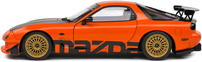 Mazda RX7 FD3RS Solido Works Orange 1999 1:18 Scale Diecast Model Car – Solido