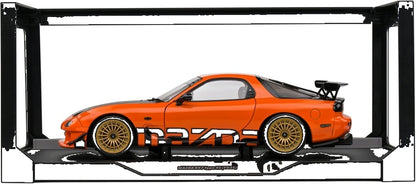 Mazda RX7 FD3RS Solido Works Orange 1999 1:18 Scale Diecast Model Car – Solido