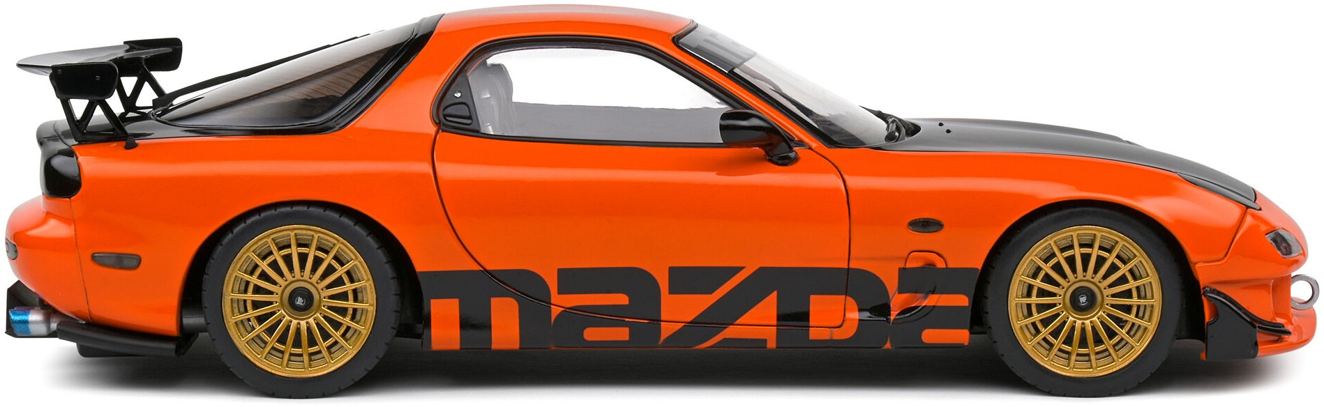 Mazda RX7 FD3RS Solido Works Orange 1999 1:18 Scale Diecast Model Car – Solido