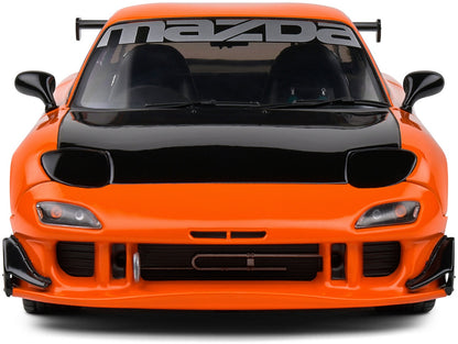 Mazda RX7 FD3RS Solido Works Orange 1999 1:18 Scale Diecast Model Car – Solido
