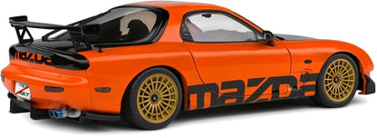 Mazda RX7 FD3RS Solido Works Orange 1999 1:18 Scale Diecast Model Car – Solido