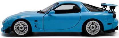 Mazda RX7 FD3RS Solido Works Blue 1999 1:18 Scale Diecast Model Car – Solido