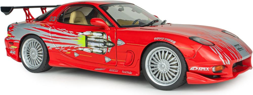 Mazda RX7 FD3RS Fast and Furious 1 Dom 1:18 Scale Diecast Car – Solido