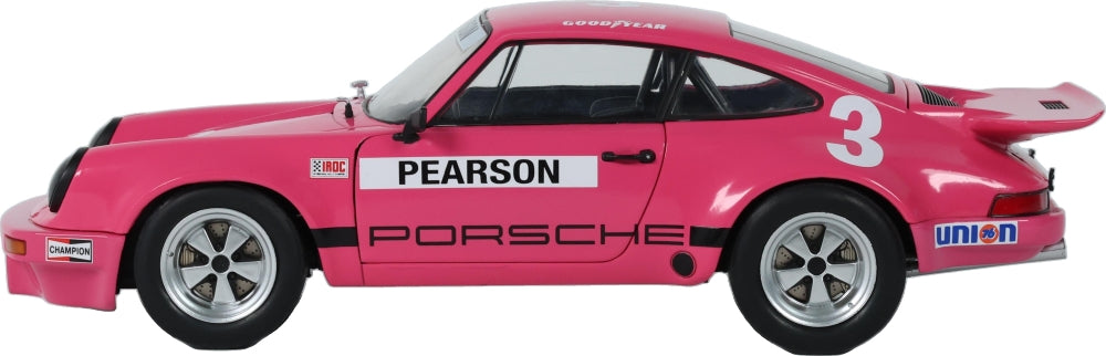 Porsche 911 #3 IROC Daytona 1974 Pearson 1:18 Scale Diecast Car – Solido