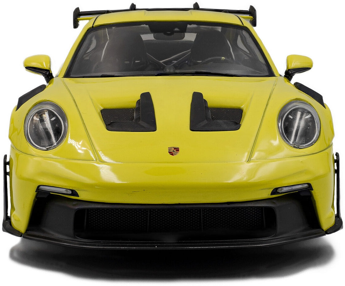 Porsche 911 GT3 RS Solido Works Neon Lime 2024 1:18 Scale Diecast Model Car – Solido