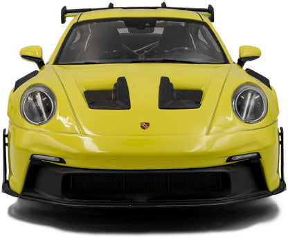 Porsche 911 GT3 RS Solido Works Neon Lime 2024 1:18 Scale Diecast Model Car – Solido