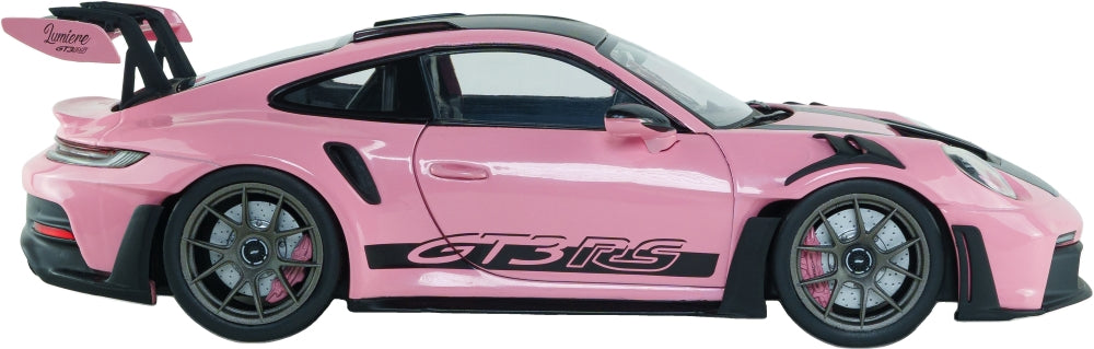 Porsche 911 GT3 RS Weissach Package Pink 2024 1:18 Scale Diecast Car – Solido