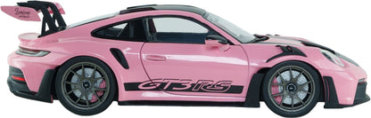 Porsche 911 GT3 RS Weissach Package Pink 2024 1:18 Scale Diecast Car – Solido
