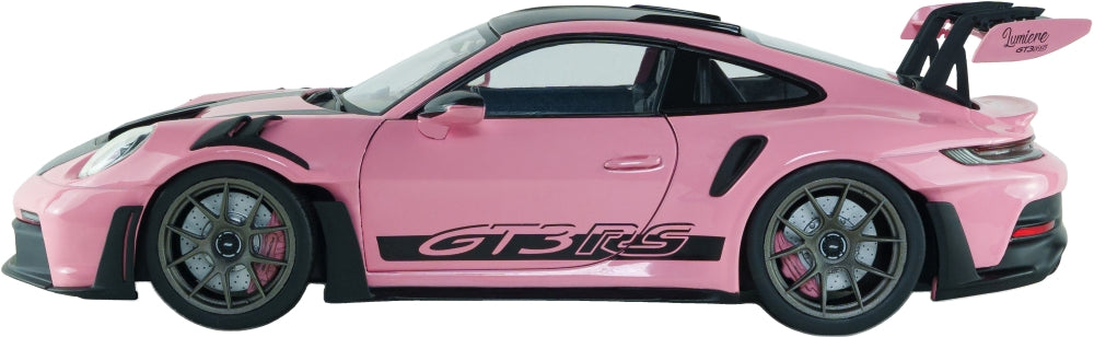 Porsche 911 GT3 RS Weissach Package Pink 2024 1:18 Scale Diecast Car – Solido