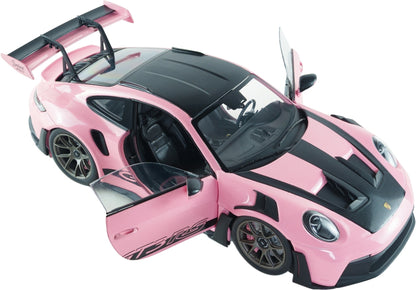Porsche 911 GT3 RS Weissach Package Pink 2024 1:18 Scale Diecast Car – Solido