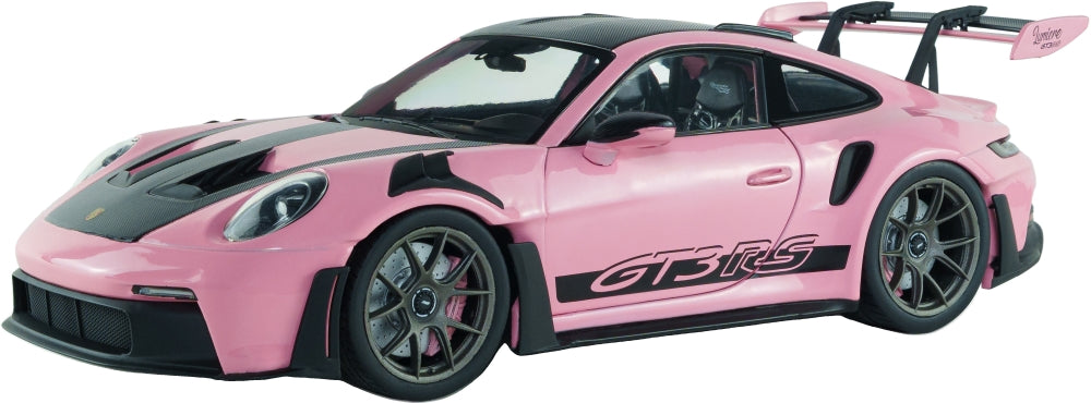 Porsche 911 GT3 RS Weissach Package Pink 2024 1:18 Scale Diecast Car – Solido