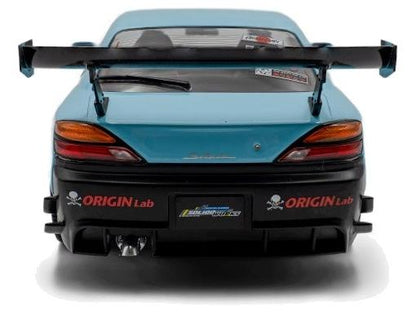 Nissan Silvia (S15) SPEC-R Aero Solido Works Baby Blue 1999 1:18 Scale Diecast Model Car – Solido