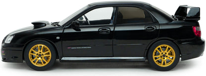 Subaru Impreza WRX STi Java Black Pearl 2004 1:18 Scale Diecast Model Car – Solido