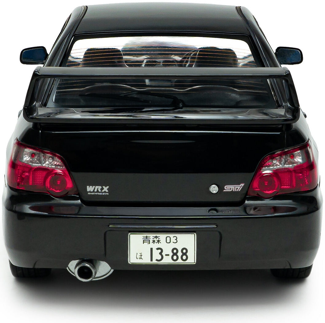 Subaru Impreza WRX STi Java Black Pearl 2004 1:18 Scale Diecast Model Car – Solido