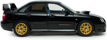 Subaru Impreza WRX STi Java Black Pearl 2004 1:18 Scale Diecast Model Car – Solido