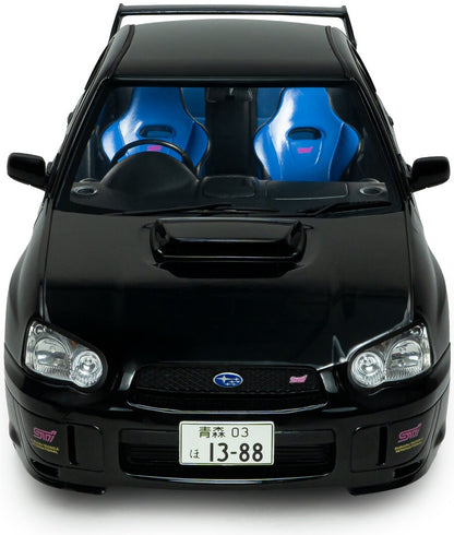 Subaru Impreza WRX STi Java Black Pearl 2004 1:18 Scale Diecast Model Car – Solido