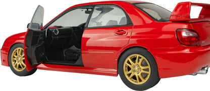 Subaru Impreza WRX STi Flame Red 2004 1:18 Scale Diecast Car – Solido