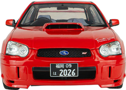 Subaru Impreza WRX STi Flame Red 2004 1:18 Scale Diecast Car – Solido