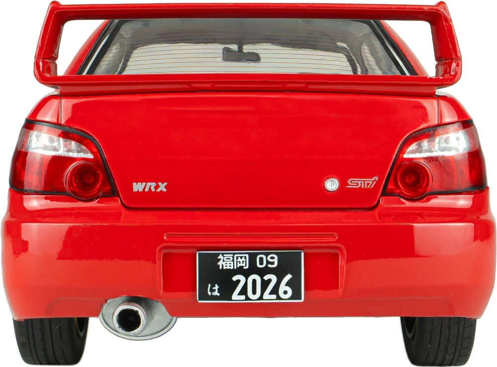 Subaru Impreza WRX STi Flame Red 2004 1:18 Scale Diecast Car – Solido