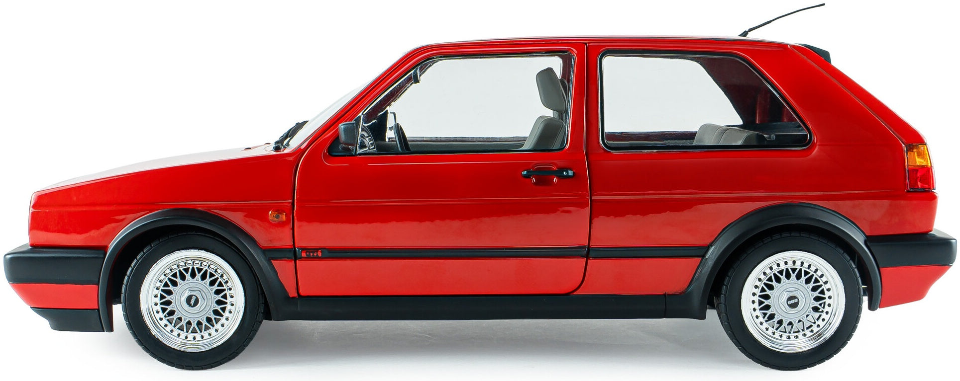 Volkswagen Golf Mk2 GTi G60 Mars Red 1989 1:18 Scale Diecast Model Car – Solido