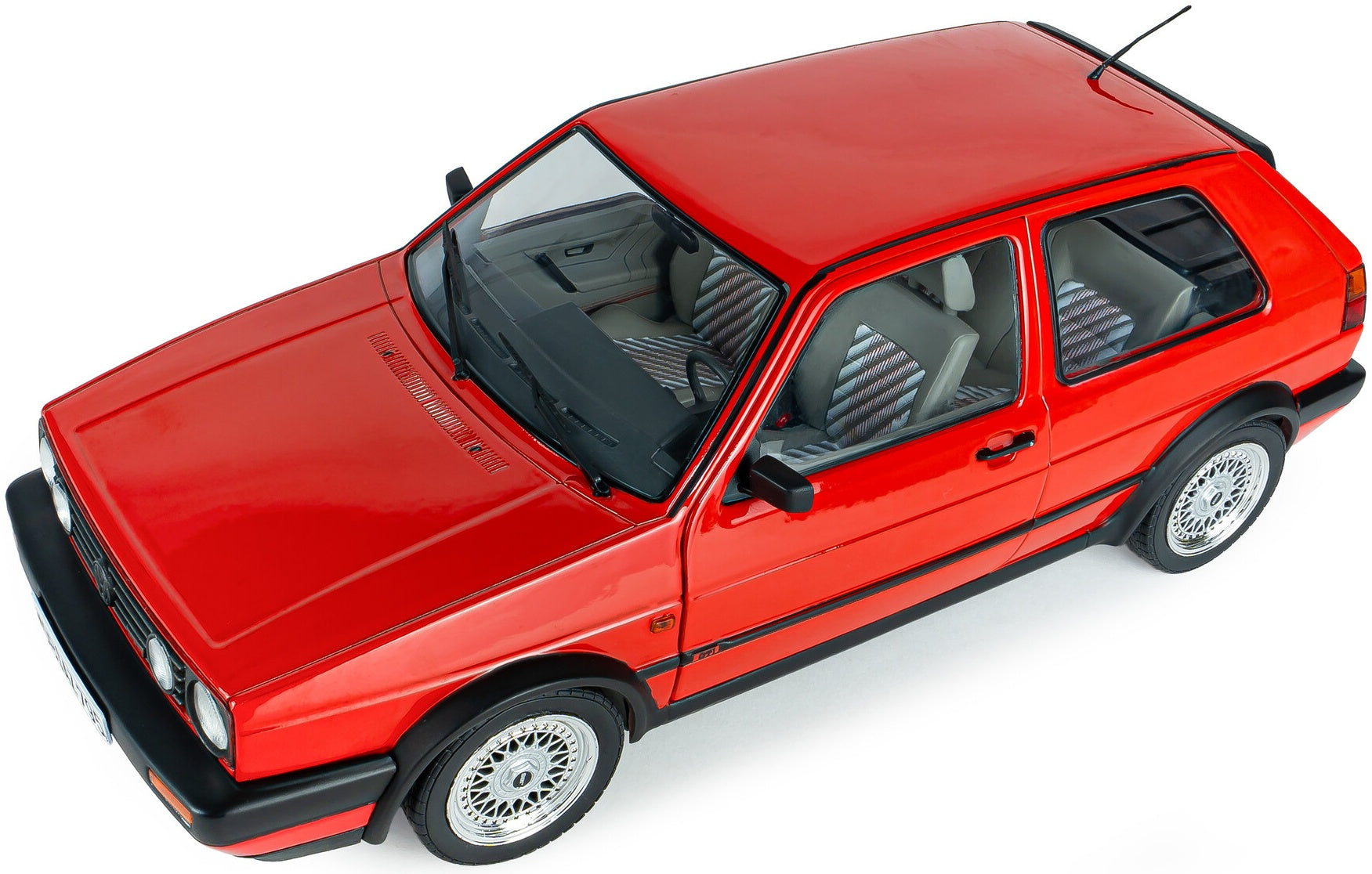 Volkswagen Golf Mk2 GTi G60 Mars Red 1989 1:18 Scale Diecast Model Car – Solido