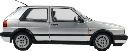 Volkswagen Golf 2 GTi G60 Diamond Silver 1989 1:18 Scale Diecast Car – Solido