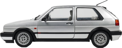 Volkswagen Golf 2 GTi G60 Diamond Silver 1989 1:18 Scale Diecast Car – Solido