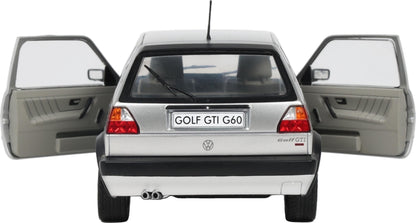 Volkswagen Golf 2 GTi G60 Diamond Silver 1989 1:18 Scale Diecast Car – Solido