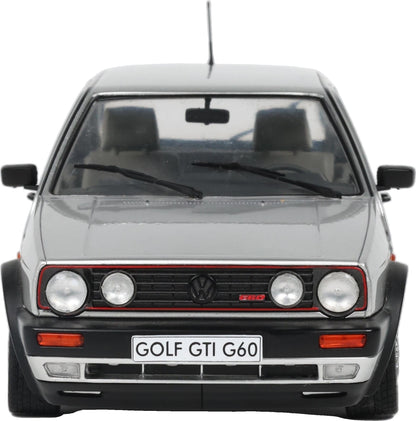 Volkswagen Golf 2 GTi G60 Diamond Silver 1989 1:18 Scale Diecast Car – Solido
